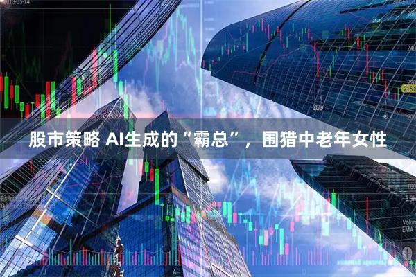 股市策略 AI生成的“霸总”，围猎中老年女性